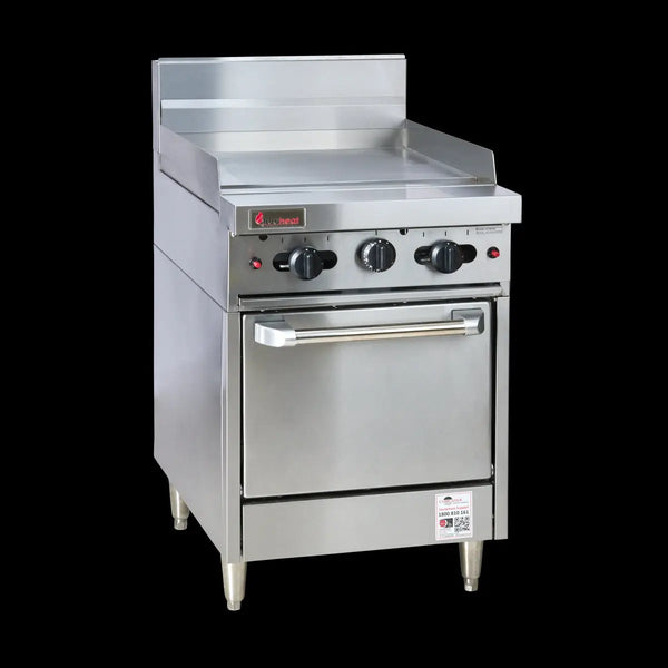 Trueheat RCR6-6G - 600mm Gas Oven Range 600mm Griddle Plate
