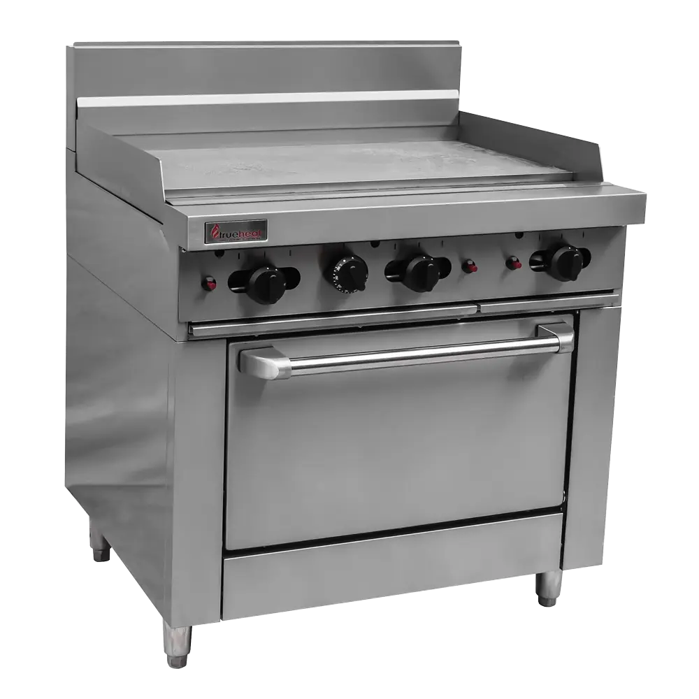 Trueheat RCR9-9G - 900mm Gas Oven Range with Full Griddle Plate