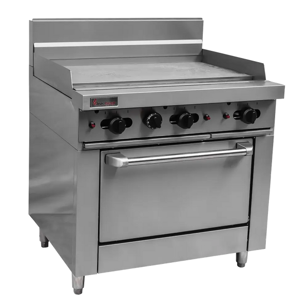 Trueheat RCR9-9G - 900mm Gas Oven Range with Full Griddle Plate