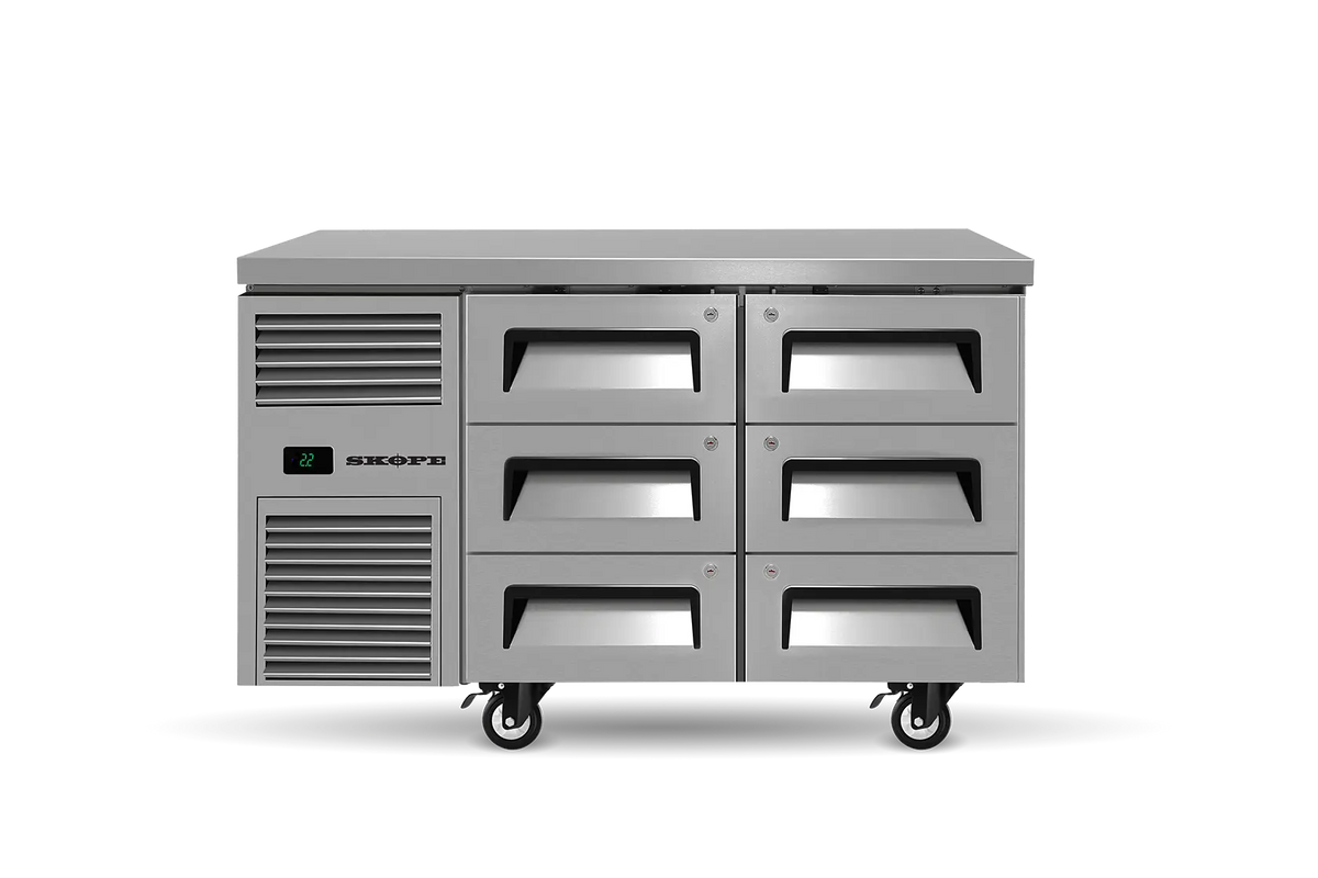 SKOPE RF7.UBR.2.D6 ReFlex 6 Drawer Underbench Fridge