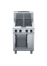Waldorf 800 RN8400E-CB, 4 Element Cooktop with Cabinet Base