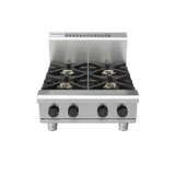 Waldorf 800 RN8400G-B, 4 Burner Cooktop with Bench Base