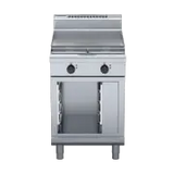 Waldorf 800 RN8406E-CB, 600mm Griddle with Cabinet Base