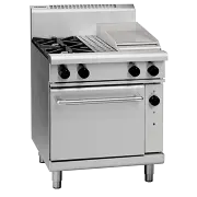 Waldorf 800 RNL8513G, 2 Burner with 300mm Griddle Oven Range Low Back Model