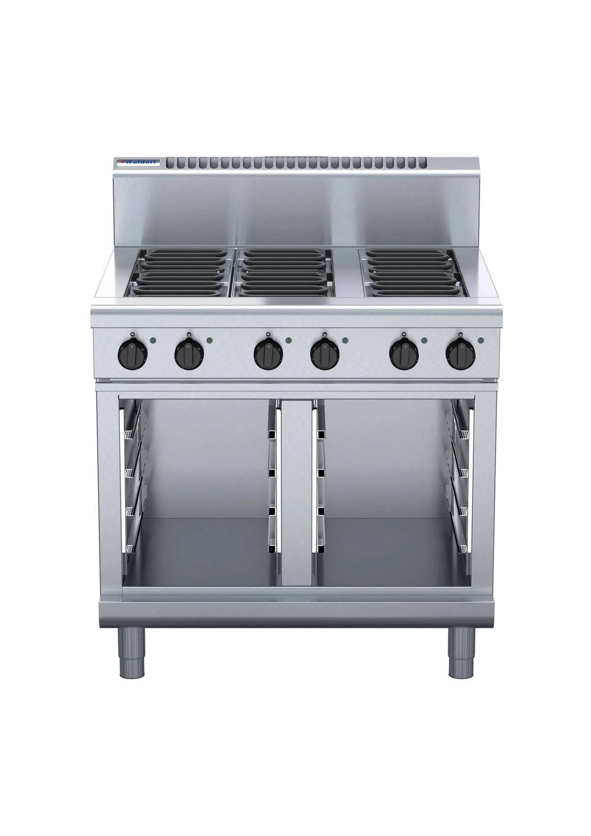 Waldorf 800 RN8600E-CB, 6 Element Cooktop with Cabinet Base