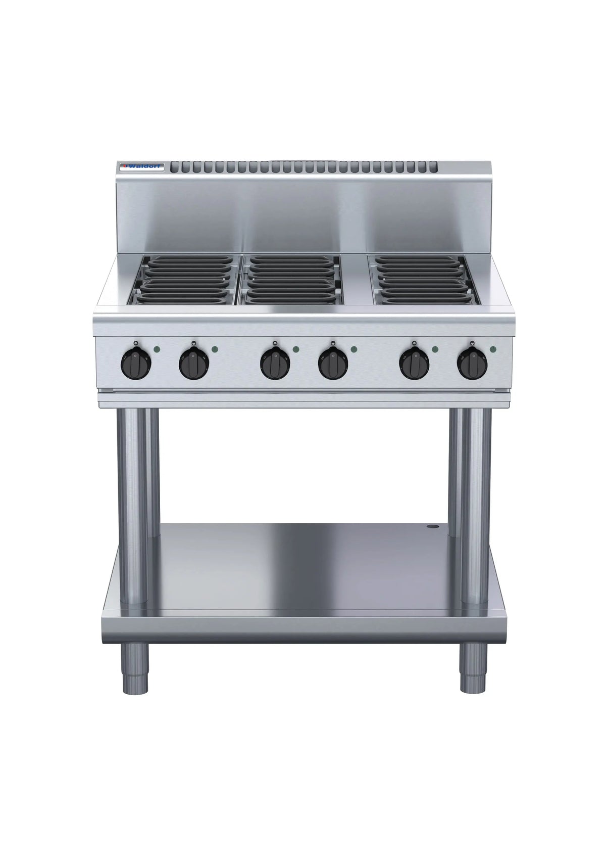 Waldorf 800 RN8600E-LS, 6 Element Cooktop with Leg Stand