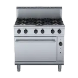 Waldorf Bold RNB8610GC, 6 Burner Convection Oven Range