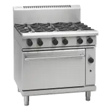 Waldorf 800 RNL8610G, 6 Burner Oven Range Low Back Model
