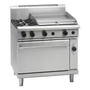 Waldorf 800 RN8616GEC, 2 Burner with 600mm Griddle Convection Oven Range