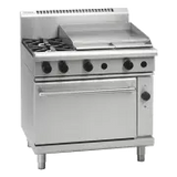 Waldorf 800 RN8616GEC, 2 Burner with 600mm Griddle Convection Oven Range