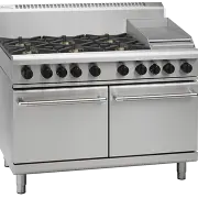 Waldorf 800 RNL8823G, 6 Burner with 300mm Griddle Oven Range Low Back Model