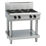 Waldorf 800 RN8900G-B, 4 Burner Cooktop with Bench Base
