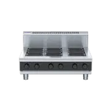 Waldorf Bold RNB8600E-B, 6 Element Cooktop with Bench Base
