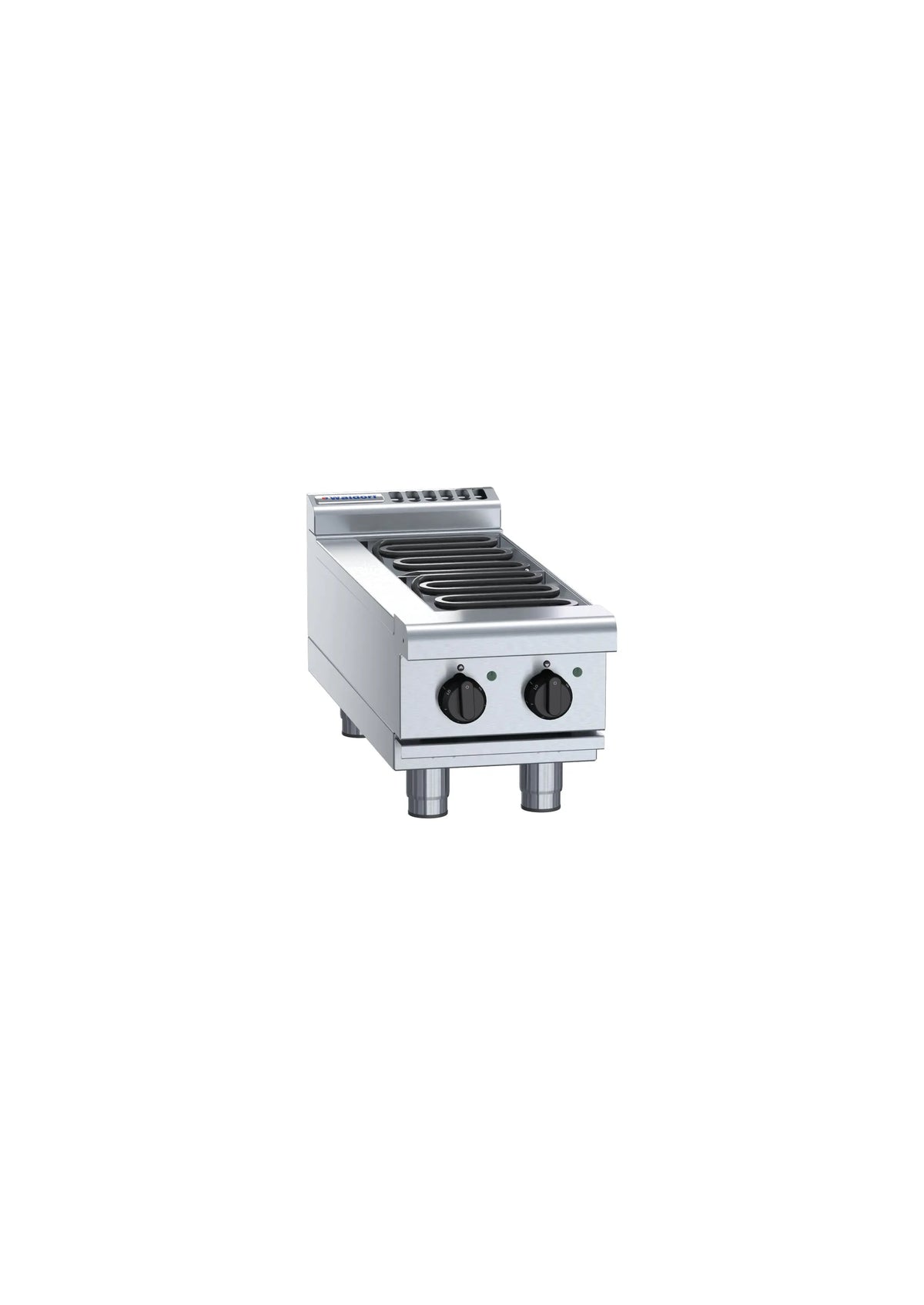 Waldorf 800 RNL8200E-B, 2 Element Cooktop Low Back Model with Bench Base