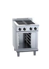 Waldorf 800 RNL8400E-CB, 4 Element Cooktop Low Back Model with Cabinet Base