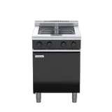 Waldorf Bold RNLB8400E-CD, 4 Element Cooktop Low Back Model with Cabinet Base