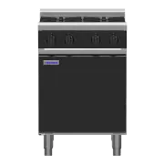 Waldorf Bold RNLB8400G-CD, 4 Burner Cooktop Low Back Model with Cabinet Base