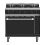 Waldorf Bold RNLB8610GEC, 6 Burner Convection Oven Range Low Back Model