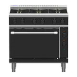 Waldorf Bold RNLB8610GE, 6 Burner Oven Range Low Back Model