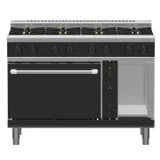 Waldorf Bold RNLB8810GC, 8 Burner Convection Oven Range Low Back Model