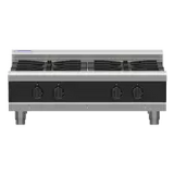 Waldorf Bold RNLB8900G-B, 4 Burner Cooktop Low Back Model with Bench Base