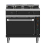Waldorf Bold RNLB8910GE, 4 Burner Oven Range Low Back Model