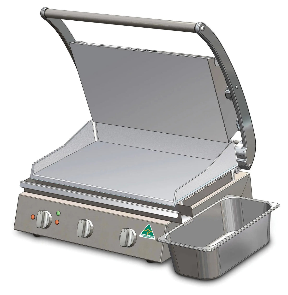 Roband GC8 Extended Grease Channel for Grill Stations - 8 Slice