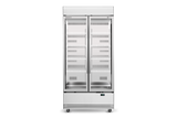 Skope ActiveCore SKB900N-AC 2 Glass Door Display or Storage Fridge, Lit Sign