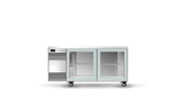 Skope SL.2.GSL, 2 Glass Sliding Door SlimLine Back Bar Fridge - image 2