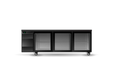 Skope SL.3.GSL, 3 Glass Sliding Door SlimLine Back Bar Fridge