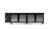 Skope SL.4.GSL.r, 4 Glass Sliding Door SlimLine Remote Back Bar Fridge