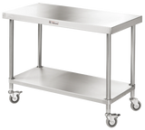 Simply Stainless SS03.7.1200 Mobile Work Bench (700 Series) - 1200-mm