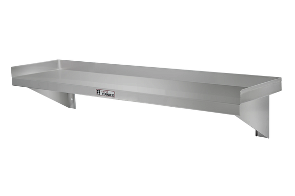 Simply Stainless SS10.1200 Solid Wall Shelf - 1200-mm