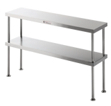 Simply Stainless SS13.1800 Double Tier Over Shelf - 1800-mm