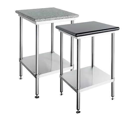 Simply Stainless SS23.0650B Granite Bench: 600 Series - black-gold - 600-mm