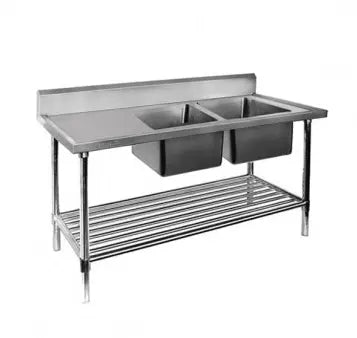 Mixrite SS2621R, Double Sink Bench