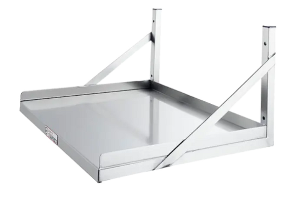Simply Stainless SS28.MW.A.0450 Wall Mount Microwave Shelf - 450mm