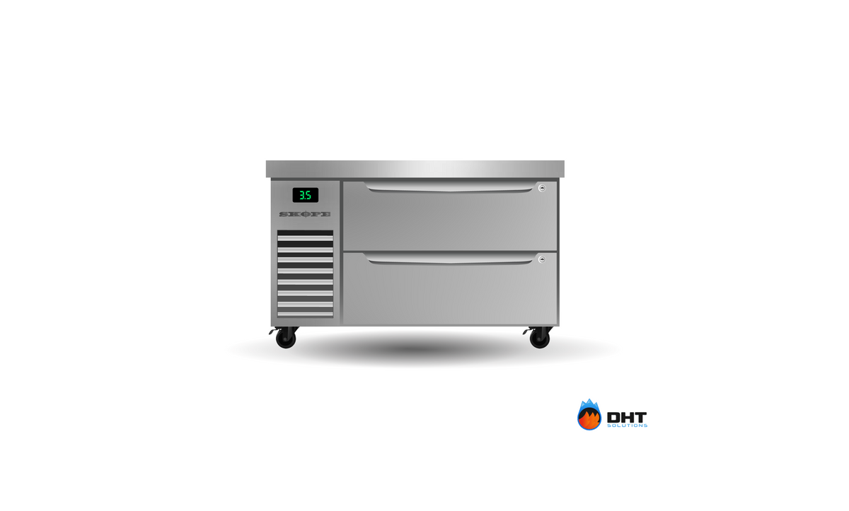 Skope ProSpec PG11.CBR.1.D2 Two Drawer One Bay ChefBase GN 1/1 Fridge