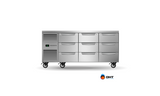 SKOPE ProSpec PG11.UBR.3.D9 Nine Drawer, Three Bay, Underbench GN 1/1 Fridge