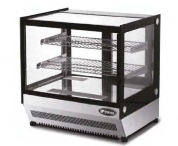 Atosa TF120L, Square Glass Countertop Cake Fridge 120L
