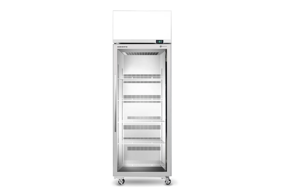 SKOPE TME650N‐AC ActiveCore Series, 1 Door (Glass), Upright Fridge