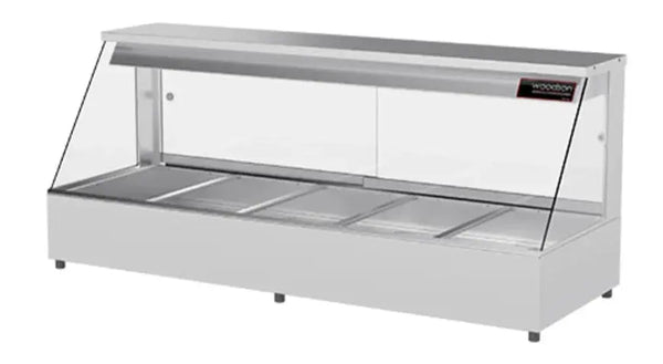 Woodson W.HFS23 3 Module Self Serve Hot Food Display