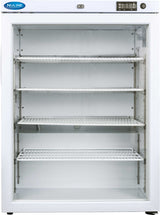 Nuline MLS125GP, 1 Glass Door Under Counter Laboratory Static Fridge with Digital Control