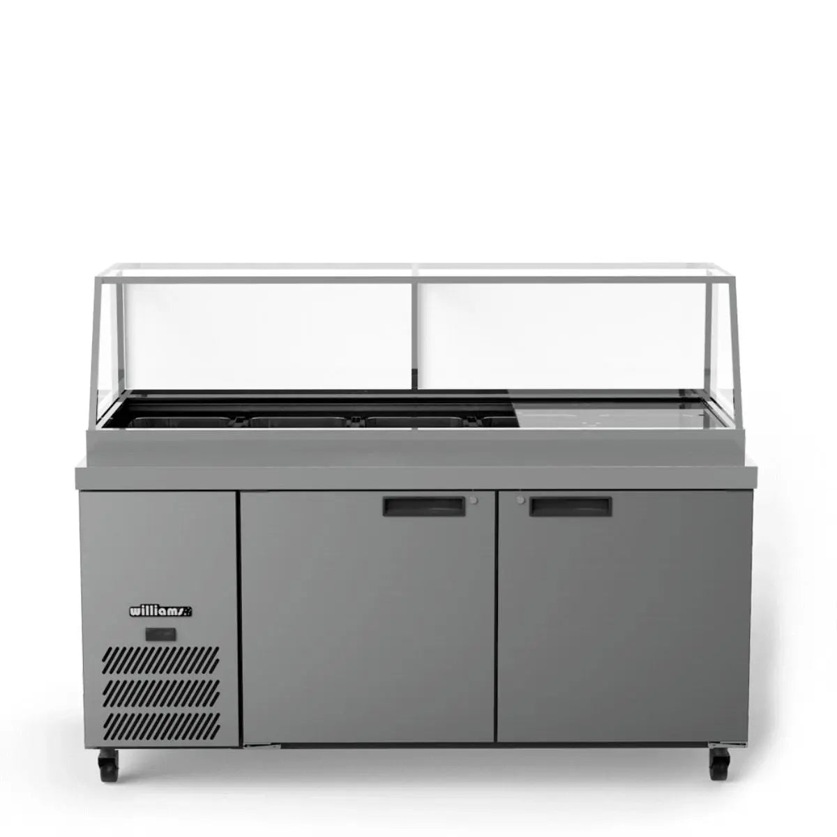 Williams Banksia HSP5UBA 2 Door Preparation Counter Fridge- Colorbond