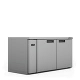 Williams Boronia HB2RSS Two Door Stainless Steel Remote Back Bar Counter Display Refrigerator