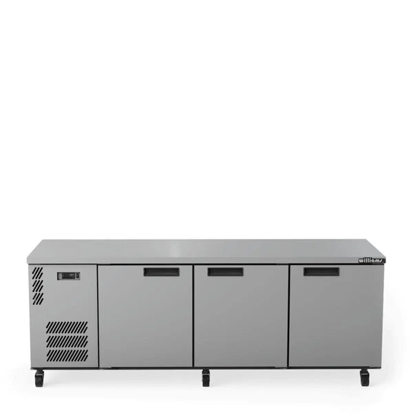 Williams Boronia HB3USSHC Triple Solid Door Back Bar in Stainless Steel (Replaces HB3USS)