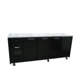 Williams Cameo HC4USBHC, 4 Solid Door Back Bar Fridge (Replaces HC4USB)