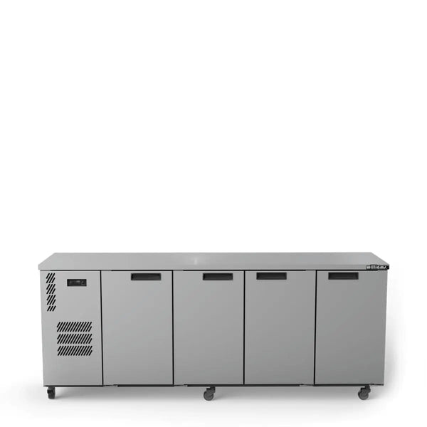 Williams Cameo HC4USSHC Four Solid Door Back Bar Fridge - Stainless Steel (Replaces HC4USS)