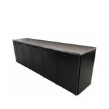 Williams Cameo HC5RSB Five Door Black Colorbond Remote Back Bar Counter Display Refrigerator