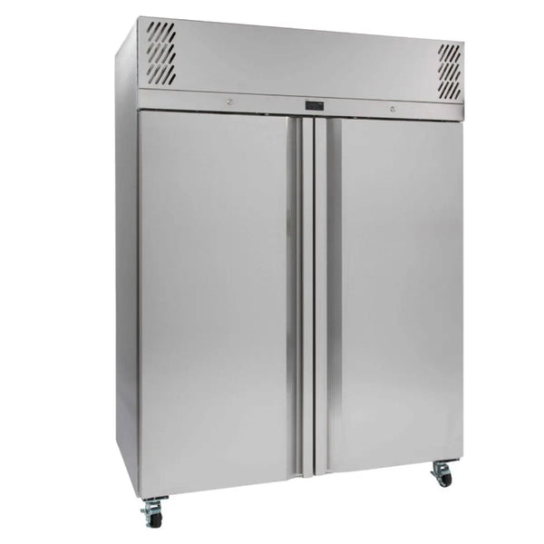 Williams Garnet HG2SSHC 2 Solid Door Fridge - Stainless Steel (Replaces HG2SS)